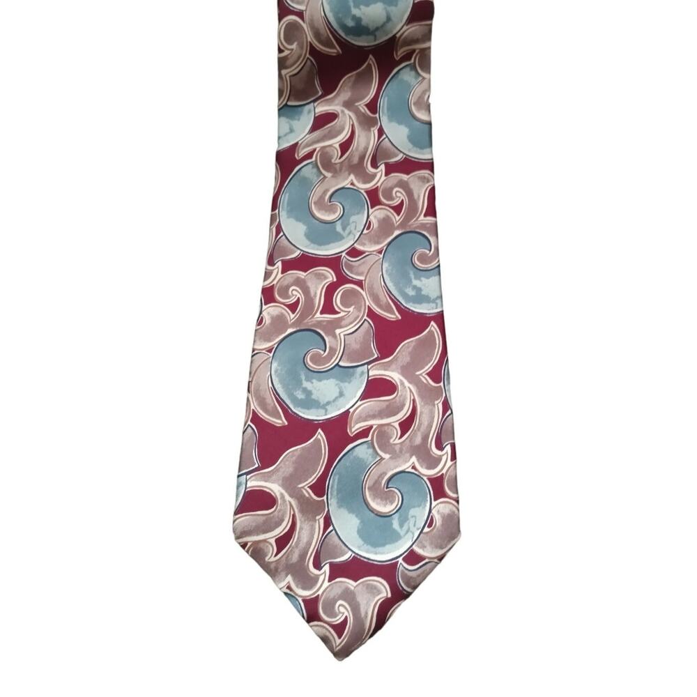 Oscar de la Renta Abstract Tie OS